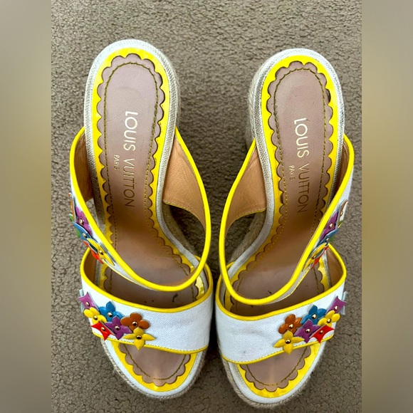 LOUIS VUITTON x Murakami Y2K Wedges - SIZE 38 - Picture 3 of 7